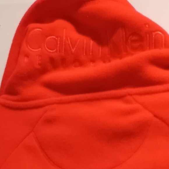 CALVIN KLEIN FLEECE JACKET BRIGHT PINK LG/XL - Picture 3 of 5